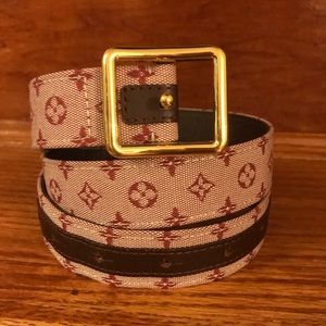 Louis Vuitton Monogram belt